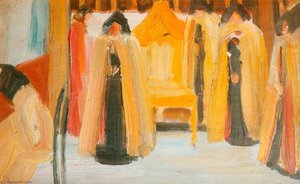 Interior Of The Armenian Church, Jerusalem — David Bomberg