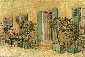 Restoran Asnières Dış Mekanı — Vincent Van Gogh