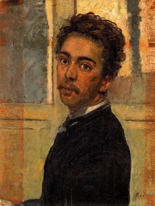 Self-portrait At The Age Of Twenty-five — Ferdinand Hodler