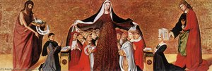 The Virgin Of Mercy — Enguerrand Charonton