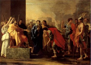 A Scipio Inkódtatás — Poussin