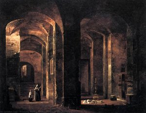 Crypt Of San Martino Ai Monti, Rome — François Marius Granet