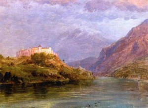 Salzburg Castle — Frederic Edwin Church