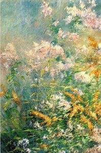 Meadow Flowers (also Known As Golden Rod And Wild Asters) — John Henry Twachtman