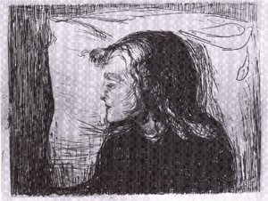 The Sick Girl 03 — Edvard Munch