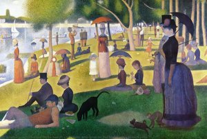 O Duminică După-amiază Pe Insula La Grande Jatte — Georges Pierre Seurat
