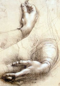 Studien Von Händen (verschiedene Studien) — Leonardo Da Vinci