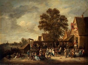 The Village Feast — David Teniers The Younger