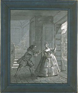 The Bad Marriage — Jean-baptiste Oudry