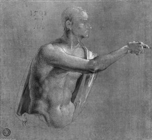 Oberkörper Christi — Albrecht Dürer