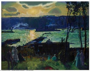 The Warships — George Wesley Bellows