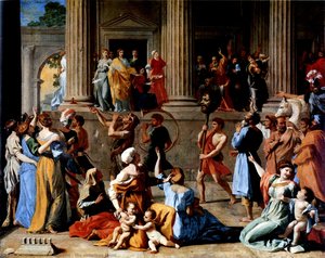 A Győztes David — Poussin