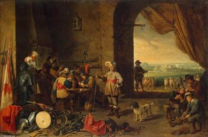 Guardroom — David Teniers Noorem