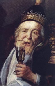 The Bean King (detail) - — Jacob Jordaens
