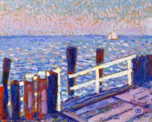 The Jetty — Theo Van Rysselberghe
