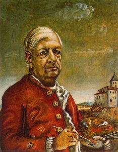 Autoportrait À La Palette — Giorgio De Chirico