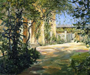 Country House In Godramstein - Entrance To The Villa — Max Slevogt