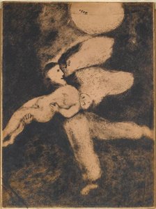 Dios Crea Al Hombre Y Le Da El Soplo De La Vida — Marc Chagall