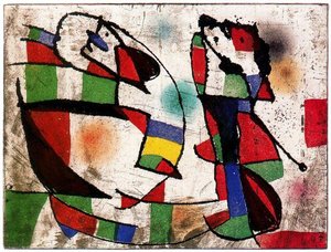 Exemplar Din Seria Enrajolats 3 — Joan Miró