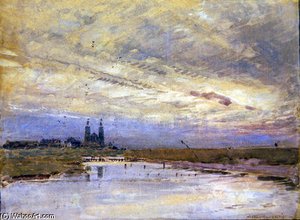 Reculver, Kent — Albert Goodwin