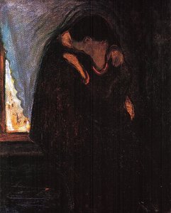 El Beso 2 — Edvard Munch