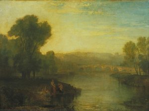 Veduta Di Richmond Hill E Del Ponte — J.m.w. Turner