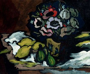 Váz Květin Anemonu — Georges Braque