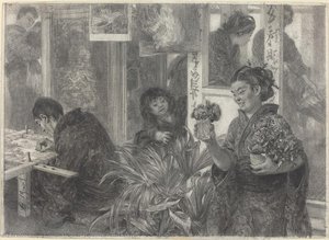 Japoński Artysta Przez Pracę — Adolph Menzel