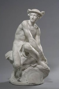 Mercury Attaching His Winged Sandals — Jean-baptiste Pigalle