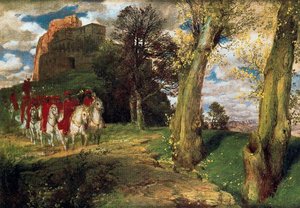 Les Cavaliers Maures — Arnold Böcklin