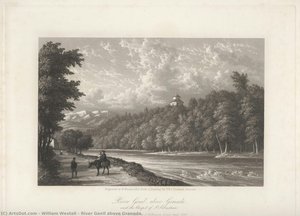 River Genil Above Granada — William Westall