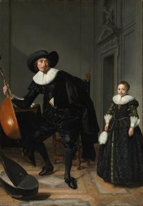 A Musician And His Daughter — Thomas De Keyser