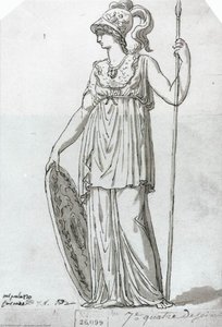 Minerva — Jacques-louis David