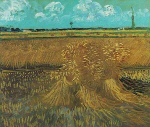 Žitarne Polje S Snopki — Vincent Van Gogh