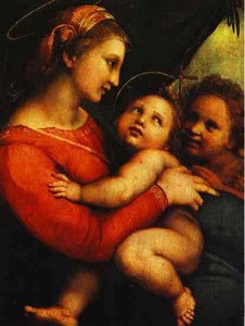 Madonna Della Tenda — Rafael