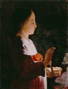 Young Virgin Mary — Georges De La Tour