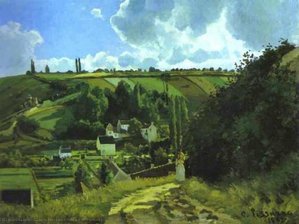 Jallais Hill, Pontoise — Camille Pissarro