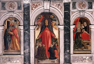Triptych — Bartolomeo Vivarini