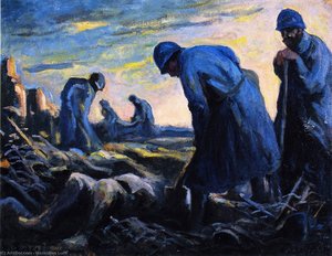 War Scene — Maximilien Luce