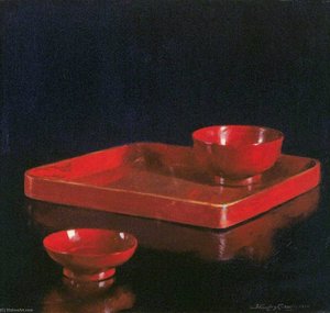 Red Lacquer — Stanley Cursiter