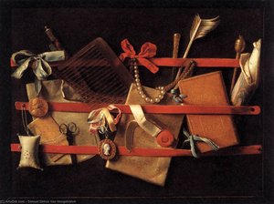 Tromp-l'oeil Still-life — Samuel Van Hoogstraten