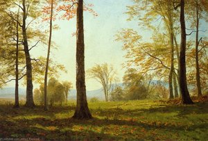 In The Yosemite Valley — Albert Bierstadt