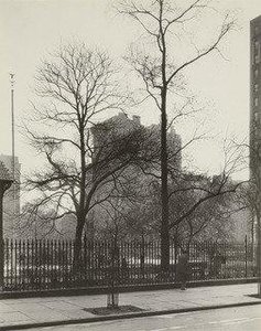 West Side Of Gramercy Park West, Nos. 3 4, Manhattan — Berenice Abbott