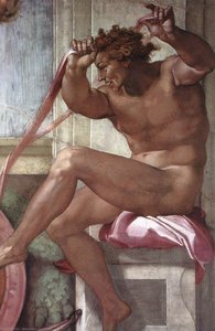 Ignudo (16) — Michelangelo Buonarroti
