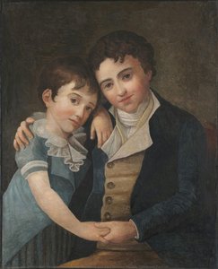 Franz Xaver Wolfgang And Carl Thomas Mozart, Childhood-portrait — 에밀 놀데