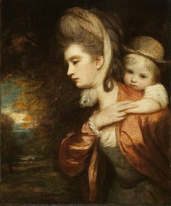 Mrs. Stephen Payne-gallwey Und Ihr Sohn Charles — Sir Joshua Reynolds