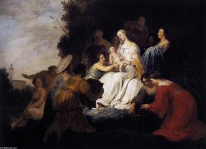 Finding Of Moses — Pieter De Grebber