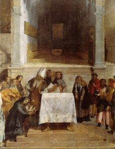 Presentation On The Temple — Lorenzo Lotto