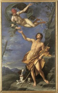 Mercury And Paris — Donato Creti