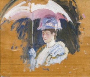 S.m. La Regina Mary, Uno Studio Per 'andare Ad Ascot' — Sir Alfred James Munnings